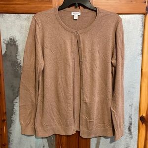 Light Weight Button Down Long Sleeve Cardigan